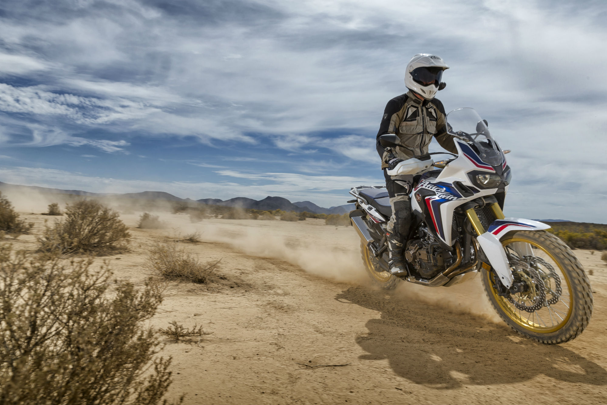 Africa twin off online road